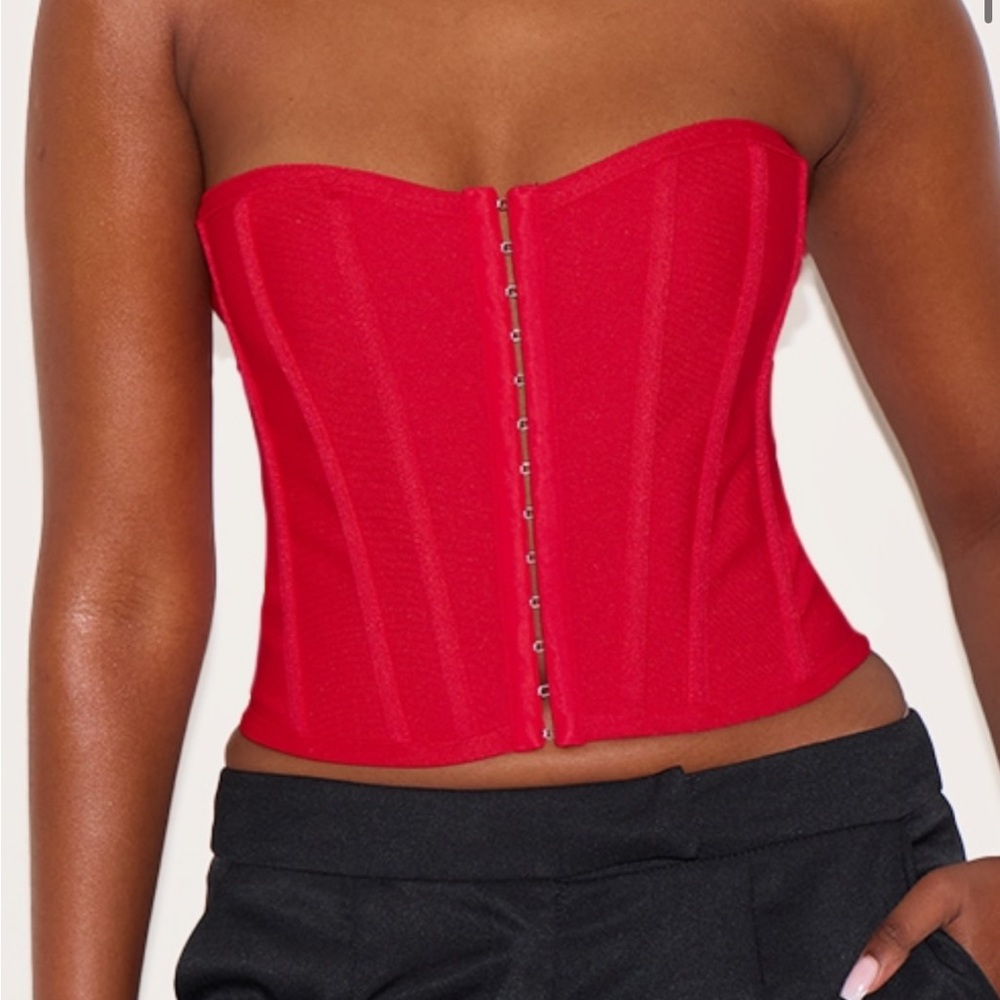 PrettyLittleThing Vibrant Red Top